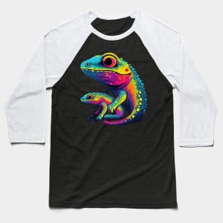 Gecko Fathers Day Baseball T-Shirt